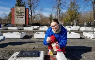 Фото: На Новобелицком братском кладбище наведён порядок