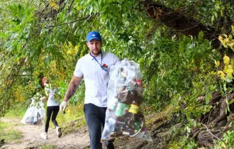 Фото: Более 180 огромных мешков и почти 1,5 т мусора. Итоги первых «Чистых Игр» в Гомеле