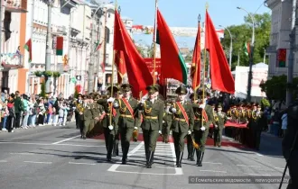 Фото: Ты в каждом нашем сердце, День Победы! Более 20 тысяч гомельчан и гостей города приняли участие в праздничном шествии