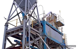 Фото: В Гомеле запустили производство асфальтобетонных смесей