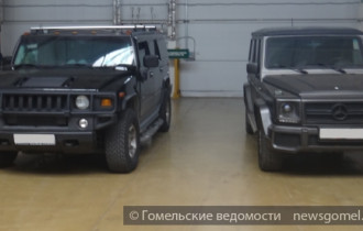Фото: Бронированные Mercedes Gelandewagen и HUMMER незаконно «следовали» в Сербию