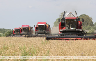 Фото: Третий миллион тонн зерна намолочен в Беларуси