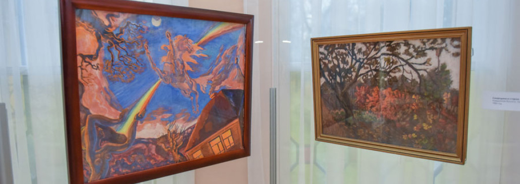 Во дворце Румянцевых и Паскевичей открылась выставка живописи и графики Галины Нечаевой