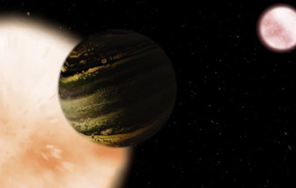Фото: Астрономы впервые обнаружили планету, вращающуюся вокруг двух звезд