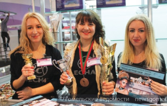 Фото: Гомельчане привезли награды с чемпионата по парикмахерскому искусству