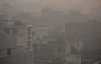 Фото: Дели накрыл опасный для жизни смог: загрязнение воздуха в 40 раз превысило нормы ВОЗ