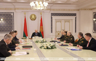 Фото: Лукашенко: динамика уровня угроз Беларуси заставляет нас держать руку на пульсе военно-промышленного производства