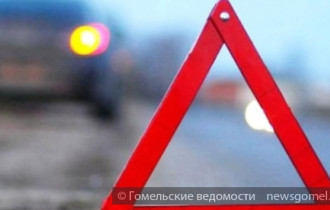 Фото: Информация по факту ДТП в Добрушском районе с участием служебного автомобиля