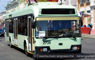 Фото: В Гомеле троллейбус сбил пешехода