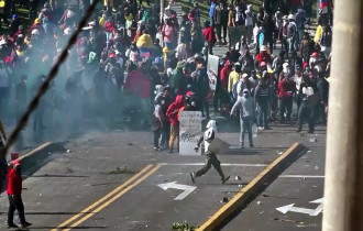 Фото: В Эквадоре продолжаются протесты