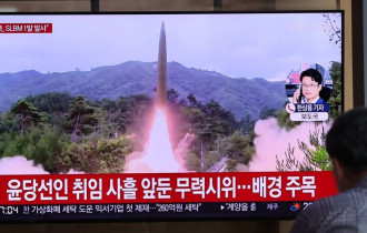 Фото: Три баллистические ракеты запустила КНДР в сторону Японского моря