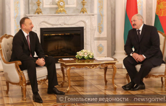 Фото: Визит Президента Азербайджана в Беларусь