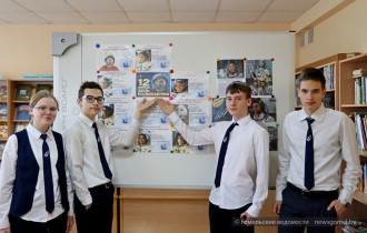 Фото: "А мы летим орбитами..." В средней школе №12 прошёл урок космонавтики