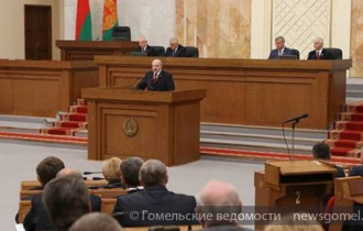 Фото: Послание Президента белорусскому народу и Национальному собранию
