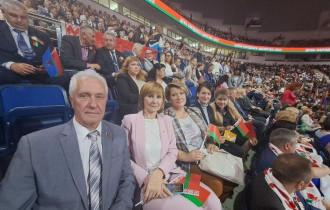 Фото: Делегация Гомеля прибыла в Минск на патриотический форум  "Мы - белорусы" 