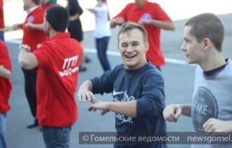 Фото: Спортивная акция "Варушынак" проходит в учреждениях образования Гомеля