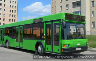 Фото: В порядке эксперимента в Гомеле организован автобусный маршрут № 18А «Микрорайон «Южный» – Микрорайон «Кленковский»