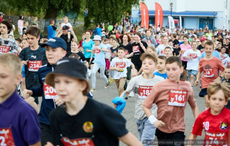 Фото: Гомельчане приняли активное участие в «Семейном забеге» по набережной Сожа