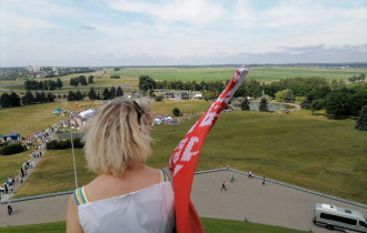 Фото: Делегация из Гомеля и Гомельской области приняла участие в торжественном мероприятии на Кургане Славы