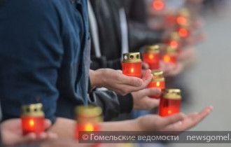 Фото: Акция "Гомель помнит" прошла на Аллее Героев