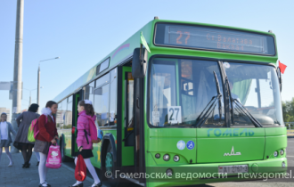 Фото: В Гомеле запущен новый автобусный маршрут № 27 «Старая Волотова – Вокзал»