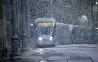 Фото: Мощная зимняя буря обрушилась на Израиль