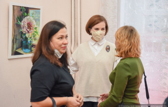 Фото: В Гомеле открылась выставка живописи Татьяны Костюшко