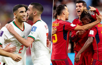 Фото: Очередная сенсация: футболисты Марокко одолели испанцев и вышли в 1/4 финала чемпионата мира