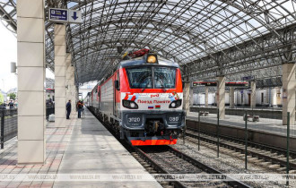 Фото: Поезд Памяти прибыл в Брест