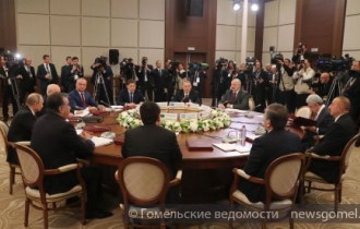 Фото: Лукашенко принял участие в саммитах глав государств СНГ и ЕАЭС