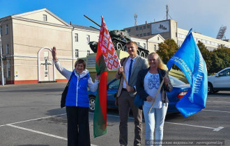 Фото: На торжество ко Дню народного единства из Гомеля в Минск отправилась делегация региона 