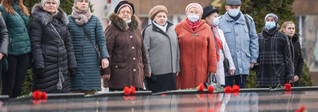 Городской митинг-реквием, посвящённый 78-й годовщине трагедии в Хатыни 