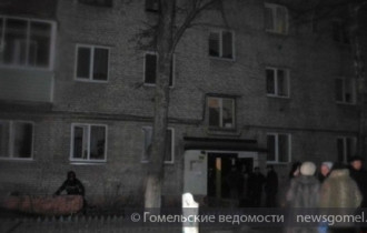Фото: 46 человек эвакуированы в Гомеле из-за пожара в подвале многоэтажки