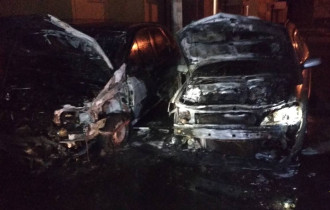 Фото: В Гомеле за два дня сгорело три автомобиля