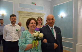 Фото: Необычная церемония бракосочетания состоялась в новобелицком ЗАГСе
