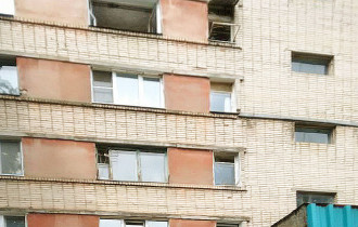 Фото: В Гомеле в доме на улице Минской произошла вспышка газо-воздушной смеси
