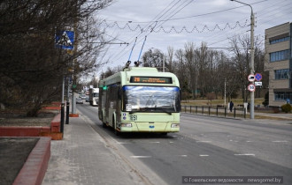 Фото: В Советском районе Гомеля троллейбусы изменили маршрут движения