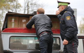 Фото: Житель Бреста второй раз за месяц попался под Гомелем на перевозке контрафактного спирта