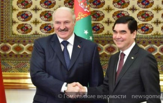 Фото: Визит Президента Беларуси в Туркменистан