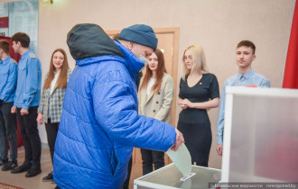 Фото: В 12 районах Гомельской области явка на референдуме превысила 80%