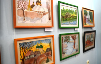 Фото: Выставка гомельской художницы Галины Капитан «Моё акварельное счастье» открылась в галерее Гавриила Ващенко