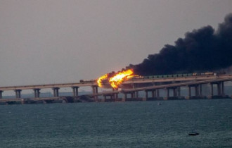 Фото: СК РФ опубликовал первое видео следственных действий на Крымском мосту