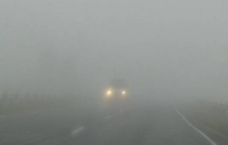 Фото: В Гомельском районе из-за тумана столкнулись 2 автомобиля