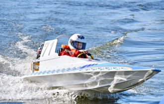 Фото: Традиционные международные соревнования по водно-моторному спорту проходят в Гомеле