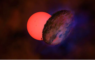 Фото: Астрономы заметили "мигающего гиганта" в центре Галактики