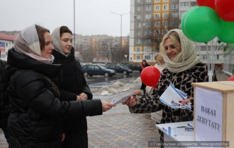Фото: Пикеты в поддержку кандидатов в депутаты организованы в микрорайоне «Сельмаш»