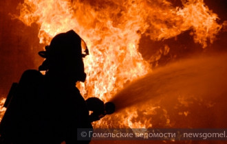 Фото: В Гомеле устанавливаются причины пожара, в котором погиб 60-летний мужчина