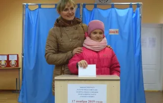 Фото: Активное участие в парламентских выборах приняли и жители Новобелицкого района