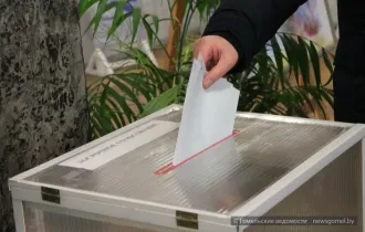 Фото: Досрочно проголосовал председатель городской избирательной комиссии Геннадий Вамбриков