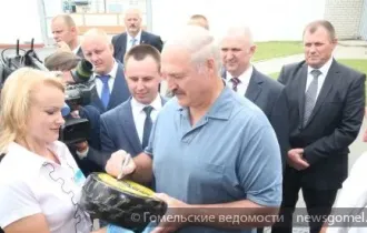 Фото: Рабочая поездка Президента в Витебскую область